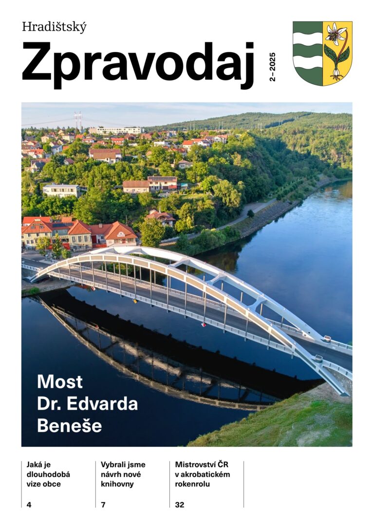 Obálka – Hradištský zpravodaj 2/2025