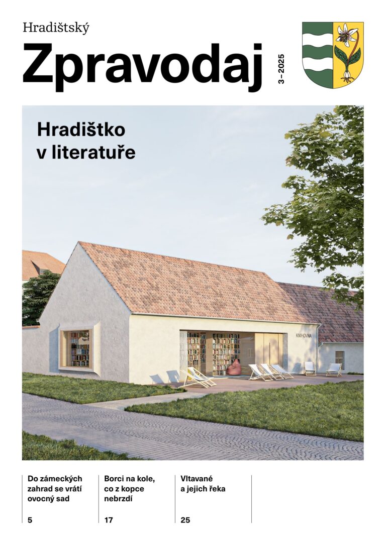 Obálka – Hradištský zpravodaj 3/2025